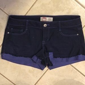 L.E.I Brand Jean Shorts Purple Size 11